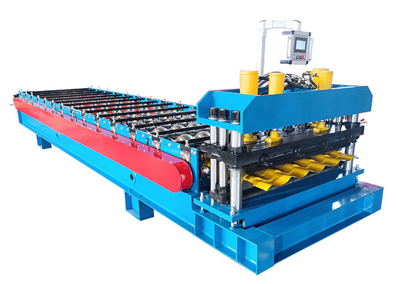 High Speed Iron Glazed Tile Roll Forming Machine Building Roofing Panel