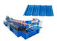 High Power Roof Tile Roll Forming Machine Hydraulic Pressure 10-12MPa With Gear Box Drive